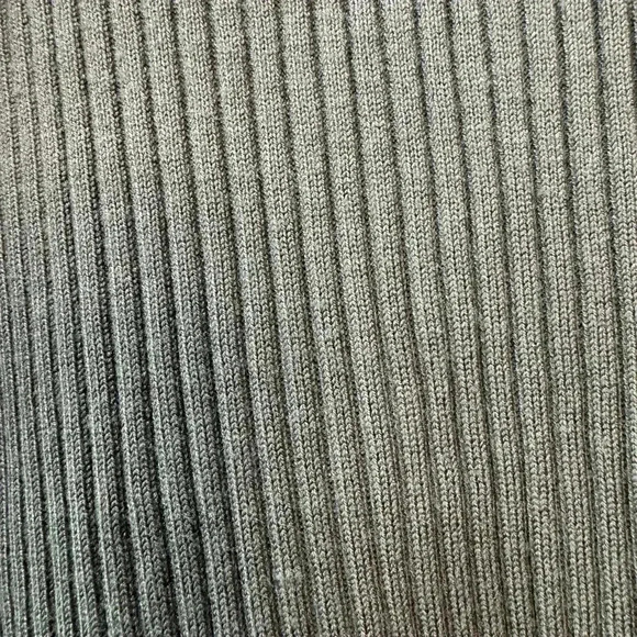 Calvin Klein Jeans Green Ribbed Half Button Sweater Size L - Picture 5 of 11